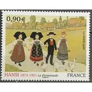 Timbre français 2009 Hansi YT 4400**