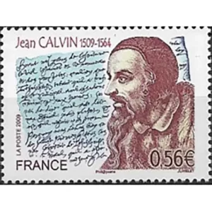 Timbre français 2009 Jean Calvin YT 4356**