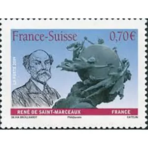 Timbre français 2009 René Saint Marceaux YT 4393**