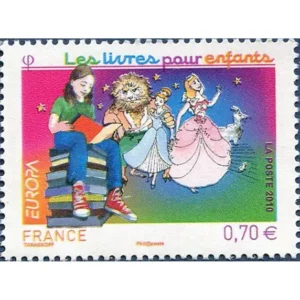 Timbre français 2010 Livres pour enfants YT 4445**