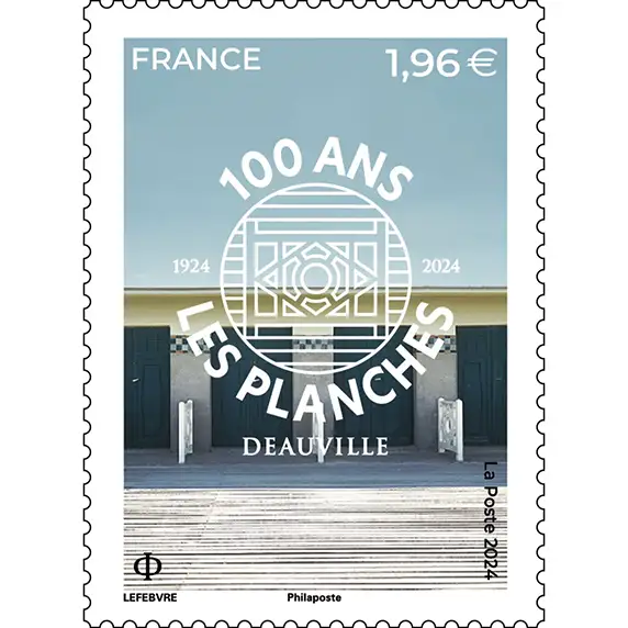 Timbre français 2024 Les Planches Deauville