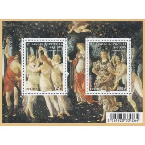 Feuillet français 2010 Botticelli YT F 4518**