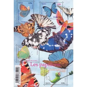 Feuillet français 2010 Papillon Nature XXIV YT F 4498**