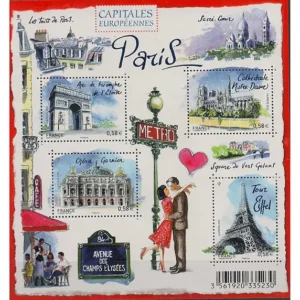 Feuillet français 2010 Paris YT F 4514**