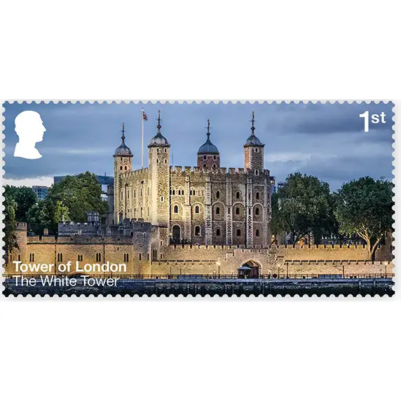 Timbres anglais 2024 Tour de Londres