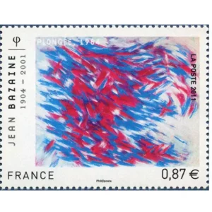 Timbre français 2011 Jean Bazaine YT 4537**