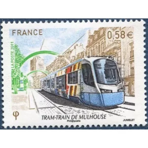 Timbre français 2011 Tram Train YT 4530**