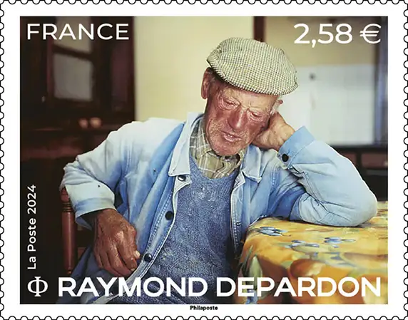 Timbre français 2024 Raymond Depardon