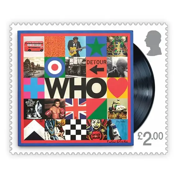 Timbres britanniques 2024 The Who