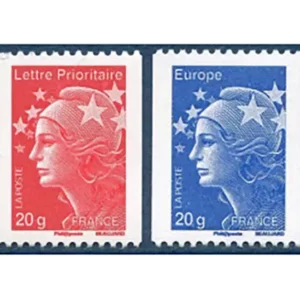 Timbres français 2011 Marianne de Beaujard YT 4572** et YT 4573**