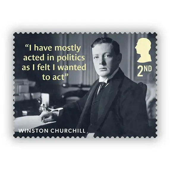 Timbre anglais 2024 Winston Churchill I