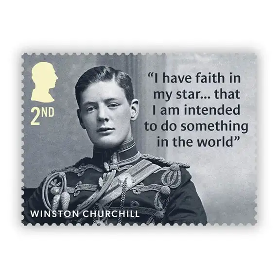 Timbre anglais 2024 Winston Churchill II