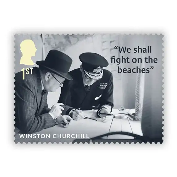 Timbre anglais 2024 Winston Churchill III