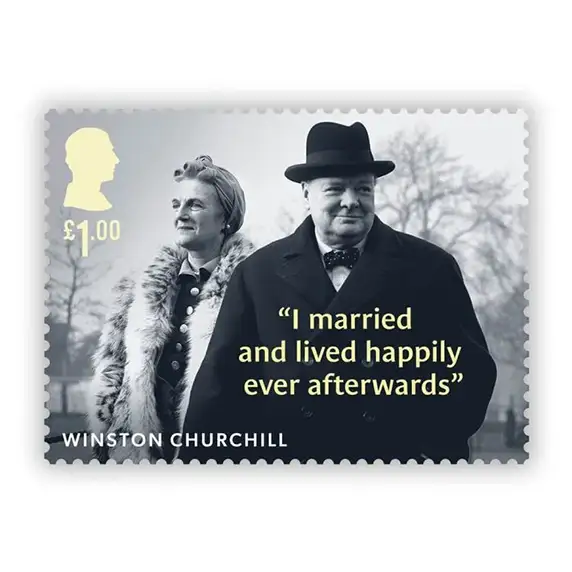 Timbre anglais 2024 Winston Churchill VI