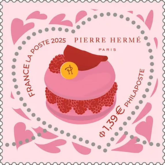 Timbres français 2025 Pierre Hermé