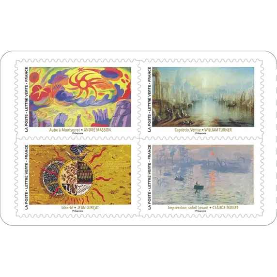 Timbres français 2025 Grand soleil