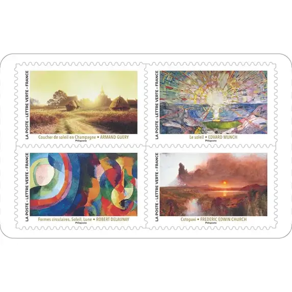 Timbres français 2025 Grand soleil II