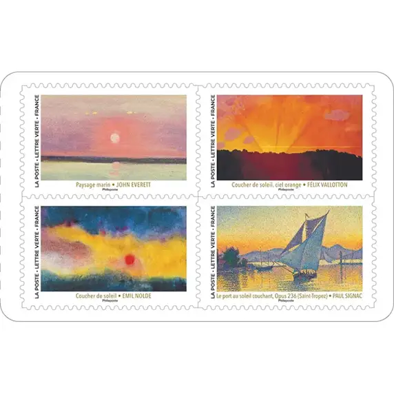 Timbres français 2025 Grand soleil III