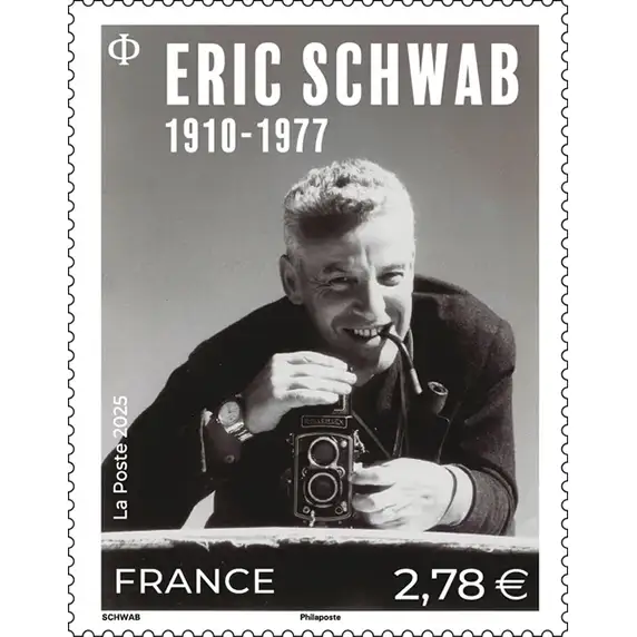 Timbre français 2025 Eric Schwab
