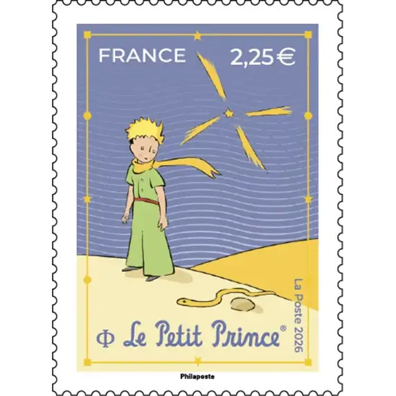 Timbre français 2026 Le Petit Prince